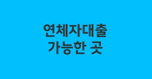 연체자대출로 신용 상태 개선하는 비법